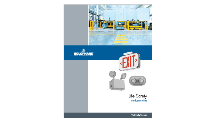 Holophane Life Safety Product Portfolio