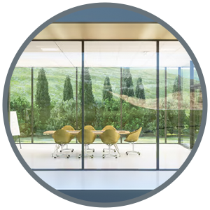 Image of office space representing Acuity Brands’ EarthLIGHT program, highlighting sustainability, innovation, and operational excellence. 