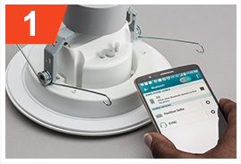 Bluetooth speaker sales recessed light
