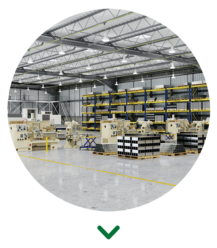 superior performing high bays-circle