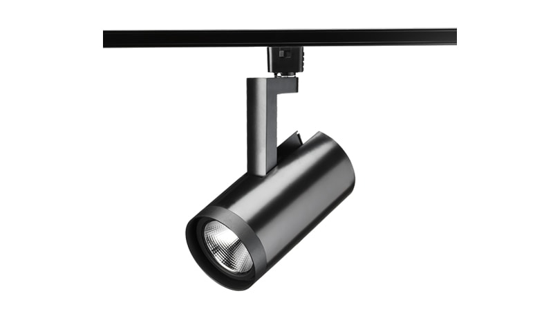 Juno LED Cylinder Track Fixtures with Integral Driver