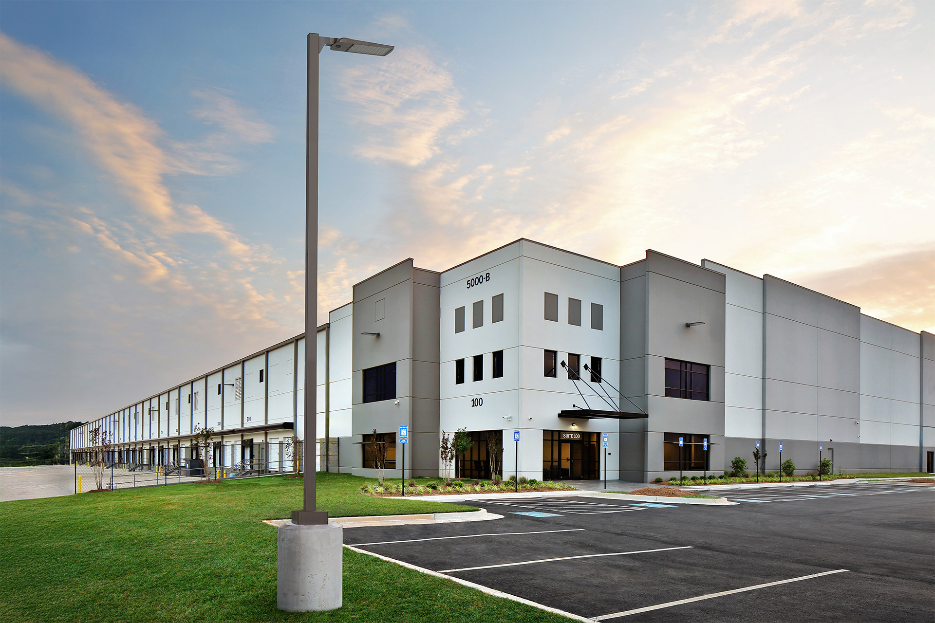 Parking-Lot-Pole-and-Wall