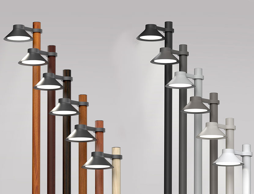 Finish options for Ellington by Luminis