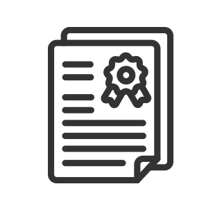 Document Text Ribbon_333333