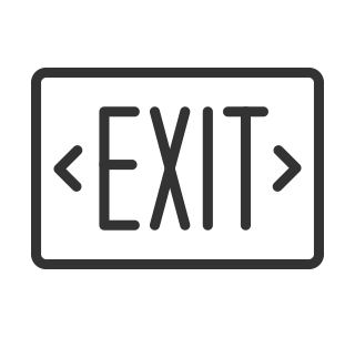 Exit Sign_333333