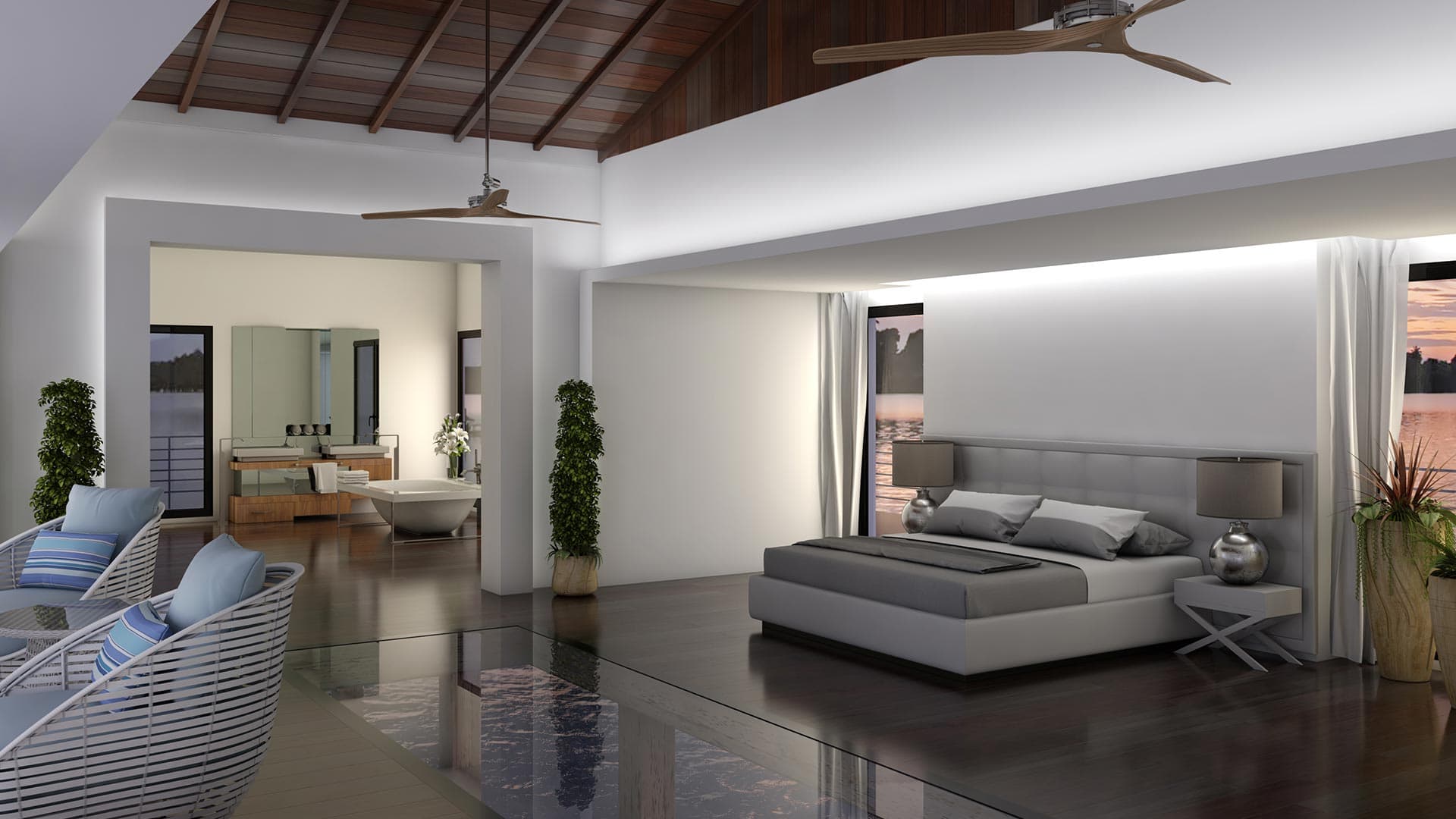 Cove lighting for your bedroom
